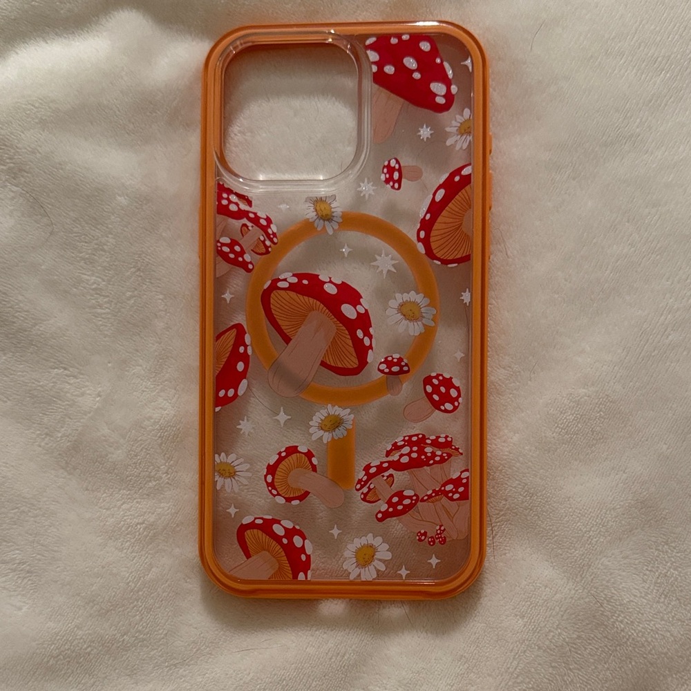 15 pro max NWOB Mushroom Pattern Phone Case